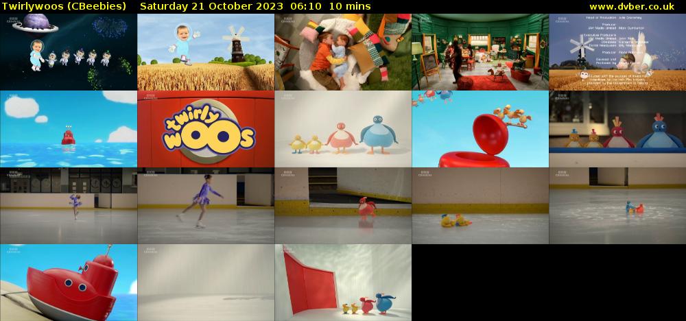Twirlywoos (CBeebies) Saturday 21 October 2023 06:10 - 06:20