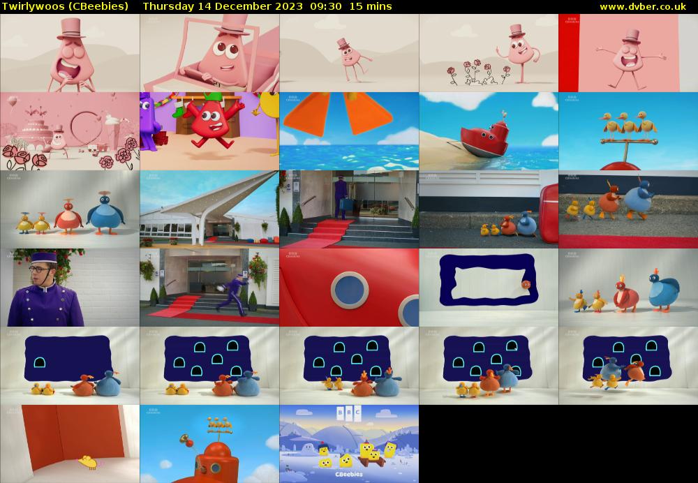 Twirlywoos (CBeebies) Thursday 14 December 2023 09:30 - 09:45