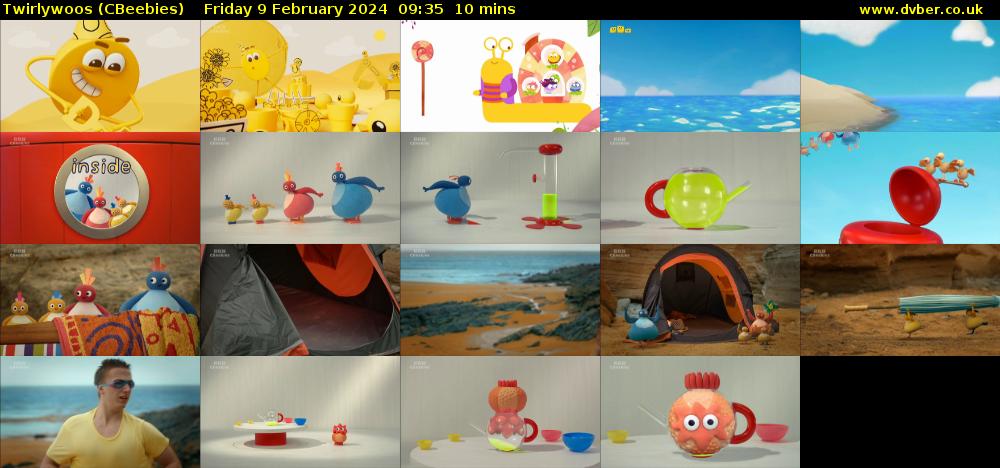Twirlywoos (CBeebies) Friday 9 February 2024 09:35 - 09:45
