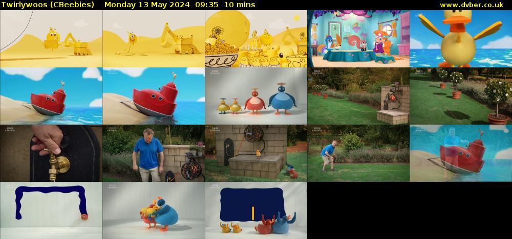 Twirlywoos (CBeebies) Monday 13 May 2024 09:35 - 09:45