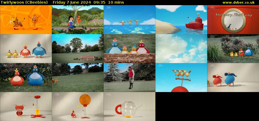 Twirlywoos (CBeebies) Friday 7 June 2024 09:35 - 09:45
