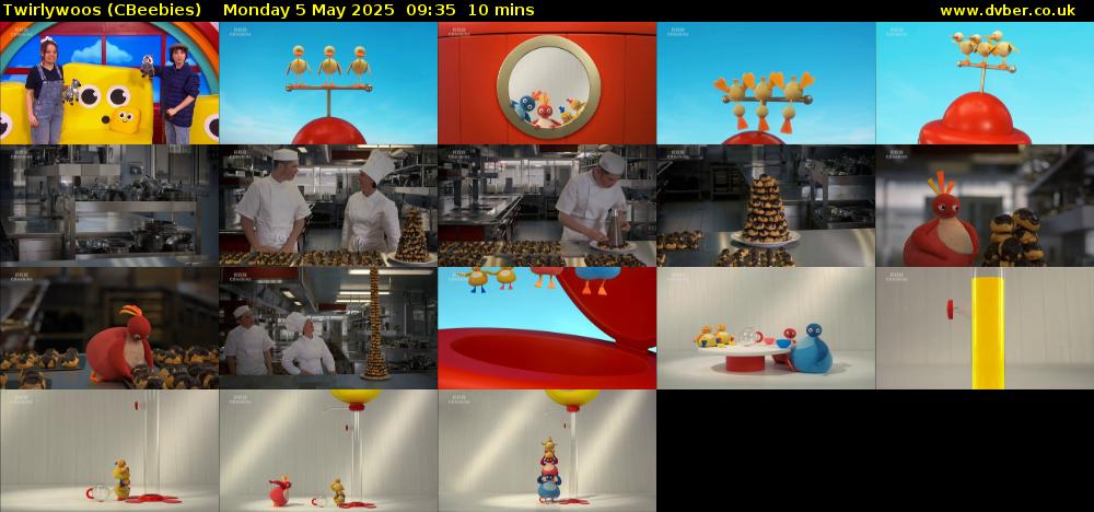 Twirlywoos (CBeebies) Monday 5 May 2025 09:35 - 09:45