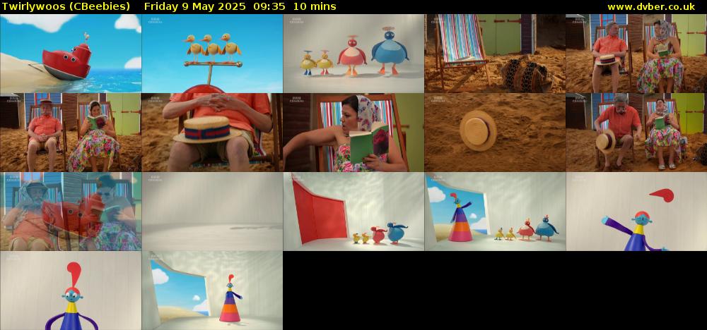Twirlywoos (CBeebies) Friday 9 May 2025 09:35 - 09:45