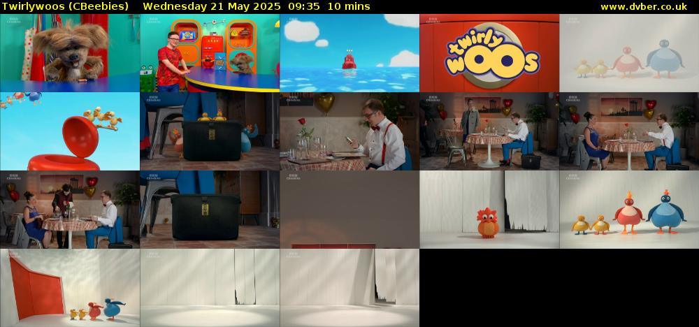 Twirlywoos (CBeebies) Wednesday 21 May 2025 09:35 - 09:45
