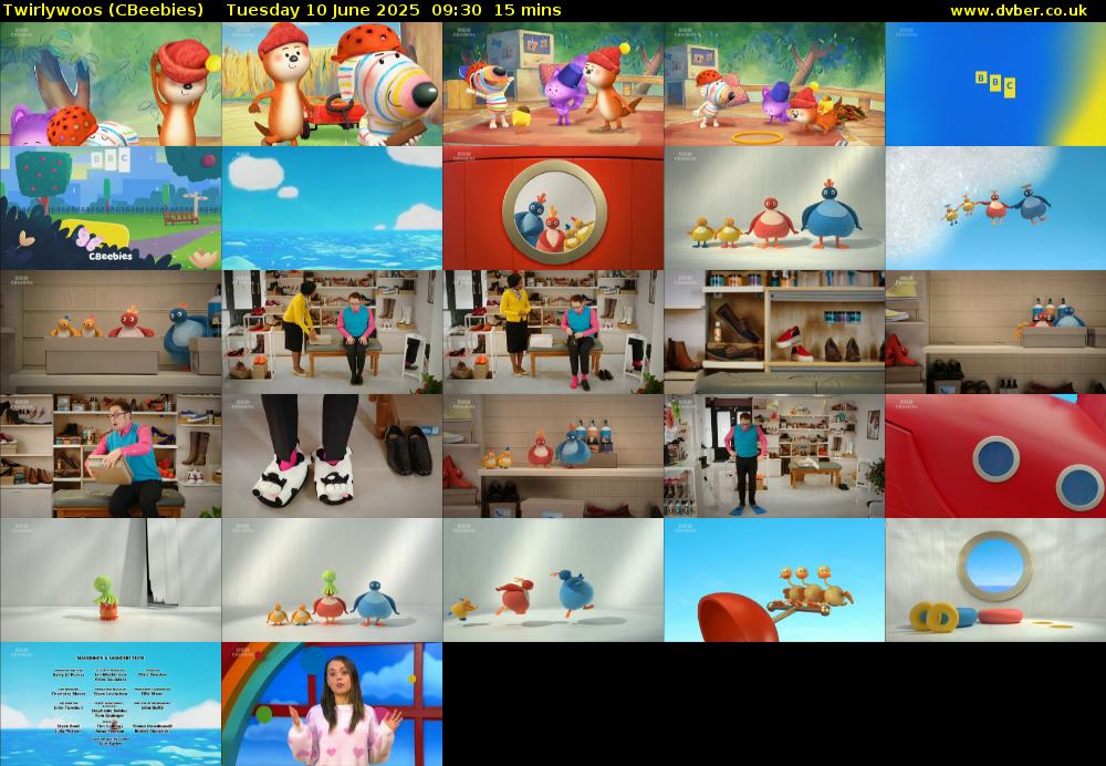 Twirlywoos (CBeebies) Tuesday 10 June 2025 09:30 - 09:45