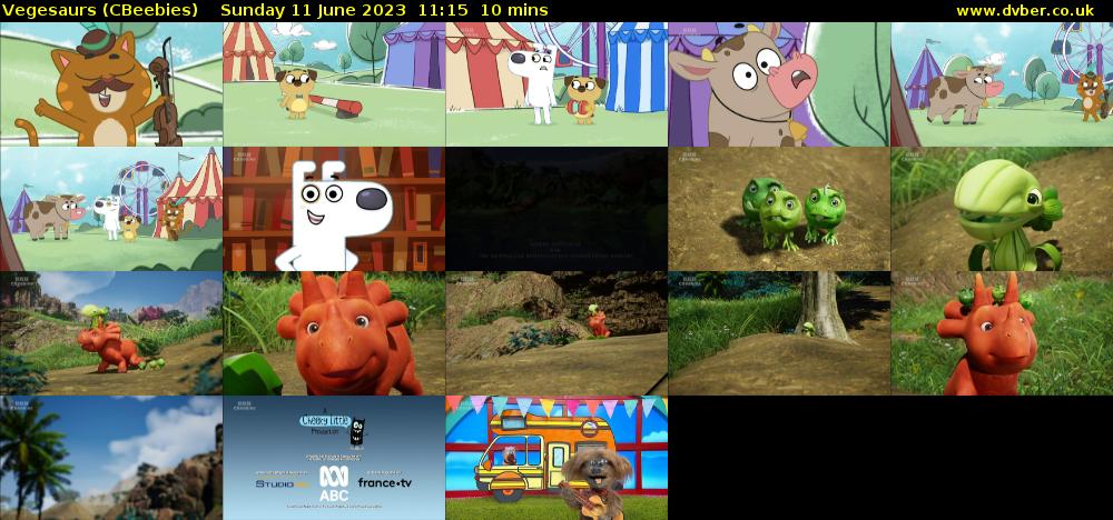 Vegesaurs (CBeebies) Sunday 11 June 2023 11:15 - 11:25