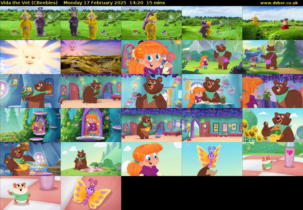 Vida the Vet (CBeebies) Monday 17 February 2025 14:20 - 14:35