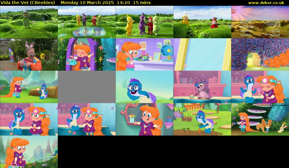 Vida the Vet (CBeebies) Monday 10 March 2025 14:20 - 14:35