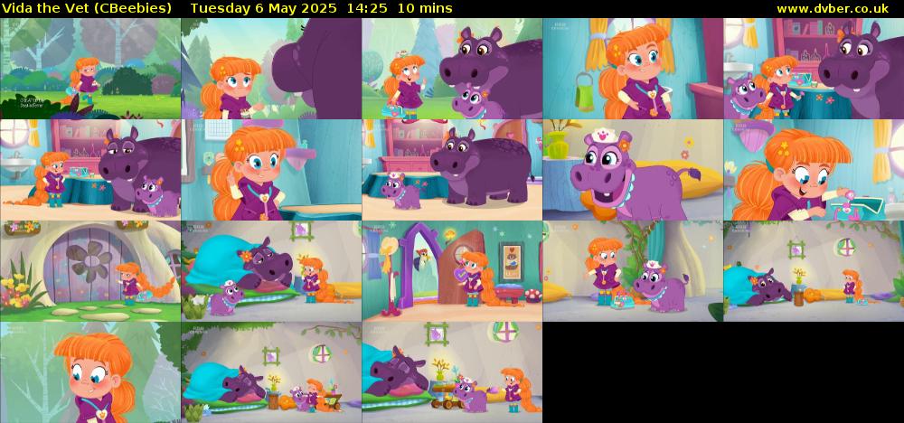 Vida the Vet (CBeebies) Tuesday 6 May 2025 14:25 - 14:35
