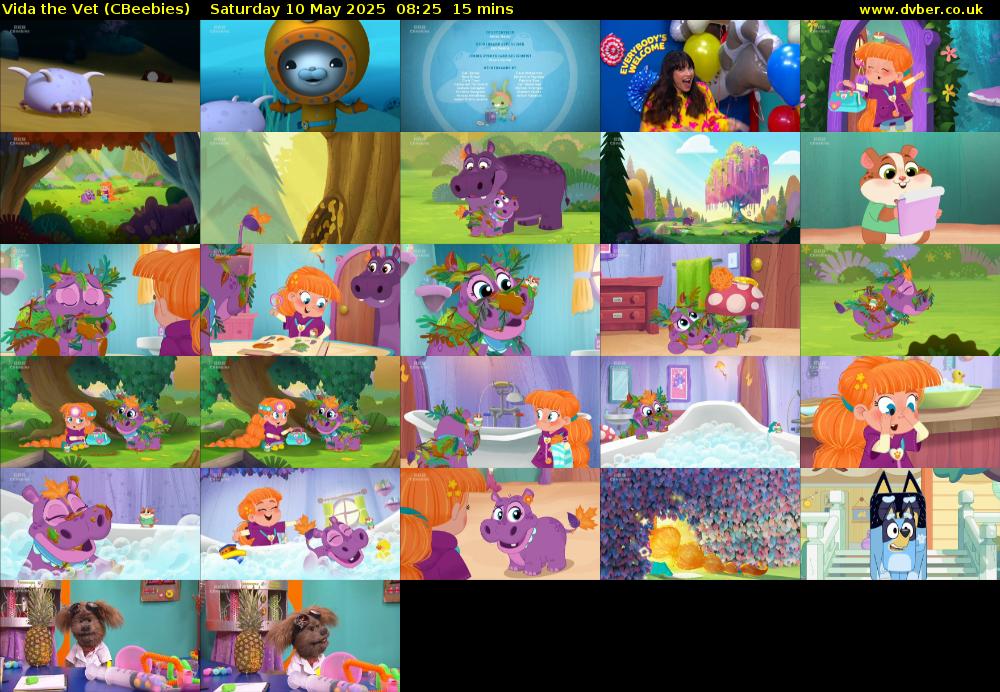 Vida the Vet (CBeebies) Saturday 10 May 2025 08:25 - 08:40
