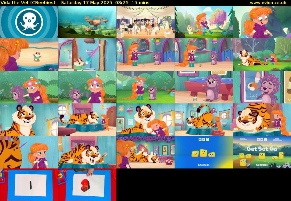 Vida the Vet (CBeebies) Saturday 17 May 2025 08:25 - 08:40