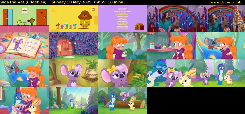 Vida the Vet (CBeebies) Sunday 18 May 2025 09:55 - 10:05