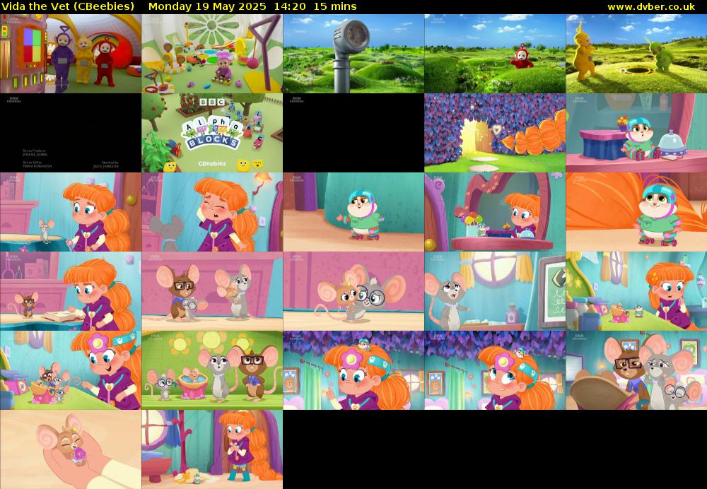 Vida the Vet (CBeebies) Monday 19 May 2025 14:20 - 14:35