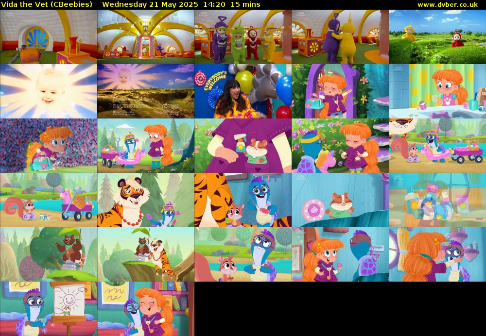 Vida the Vet (CBeebies) Wednesday 21 May 2025 14:20 - 14:35