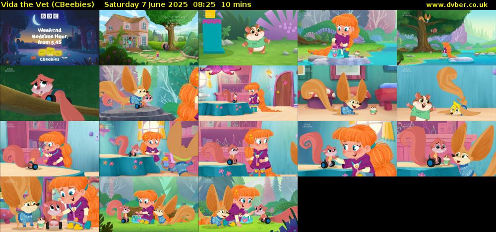 Vida the Vet (CBeebies) Saturday 7 June 2025 08:25 - 08:35