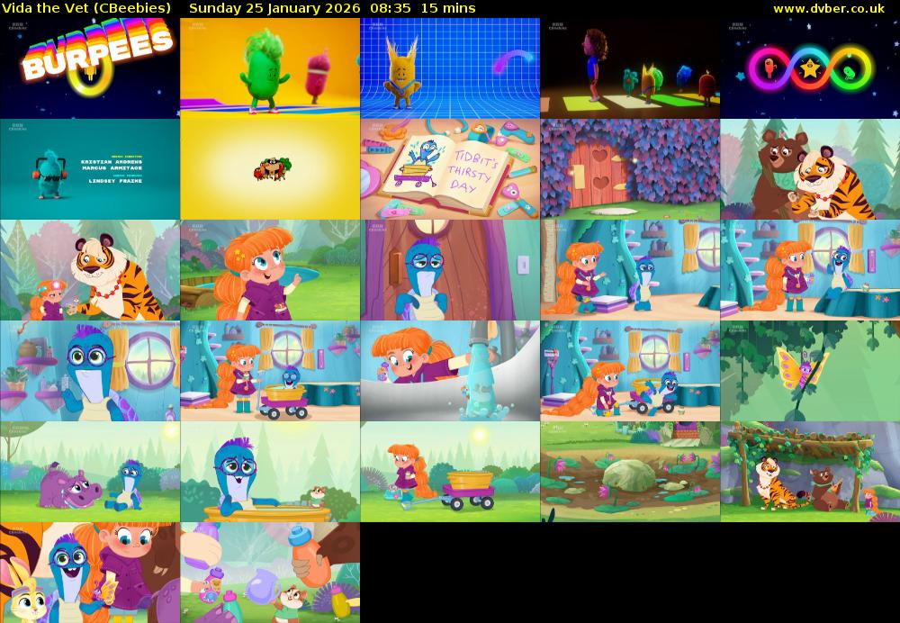 Vida the Vet (CBeebies) Sunday 25 January 2026 08:35 - 08:50