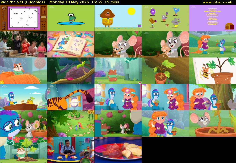 Vida the Vet (CBeebies) Monday 18 May 2026 15:55 - 16:10