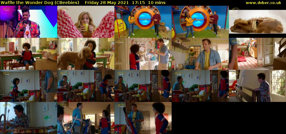 Waffle the Wonder Dog (CBeebies) Friday 28 May 2021 17:15 - 17:25