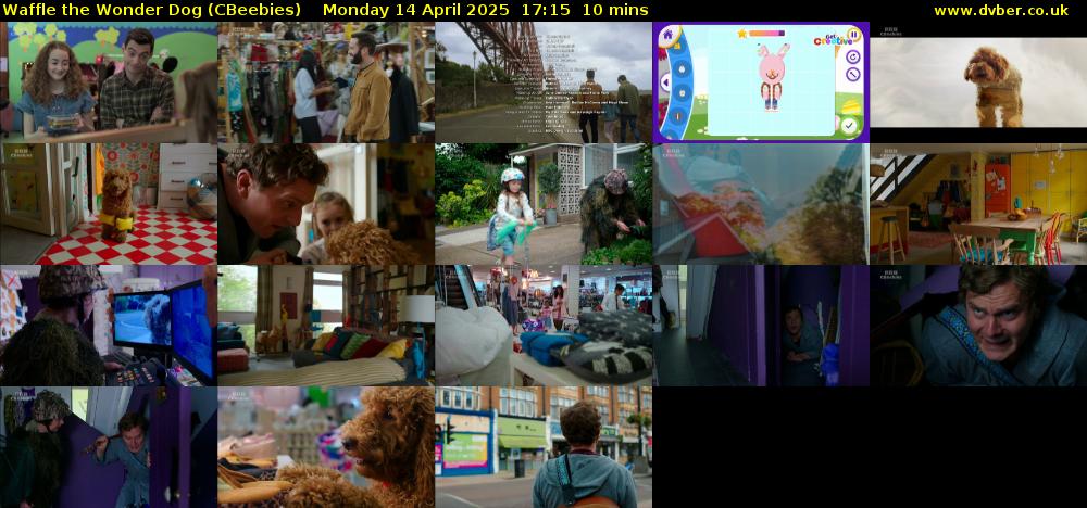 Waffle the Wonder Dog (CBeebies) Monday 14 April 2025 17:15 - 17:25