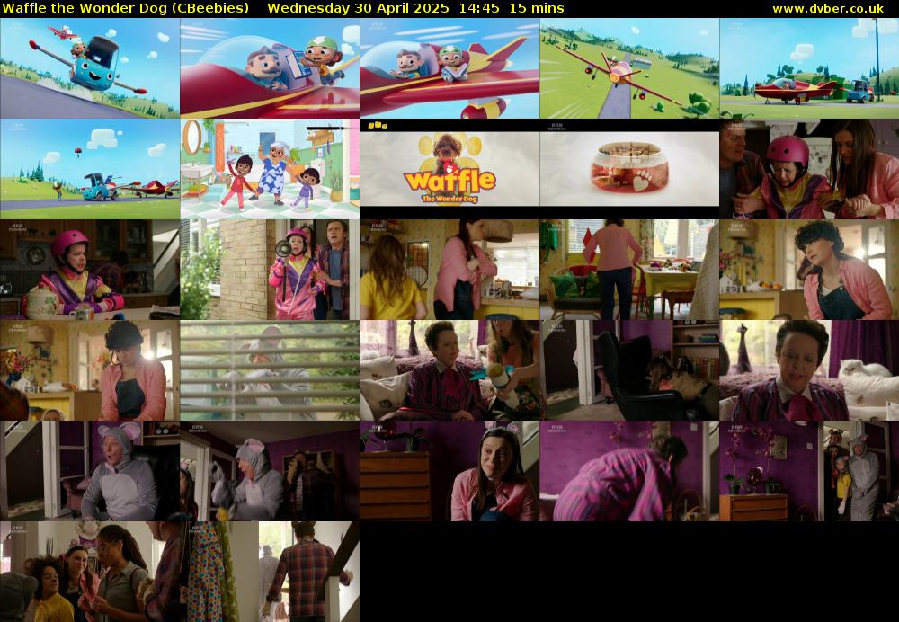 Waffle the Wonder Dog (CBeebies) Wednesday 30 April 2025 14:45 - 15:00