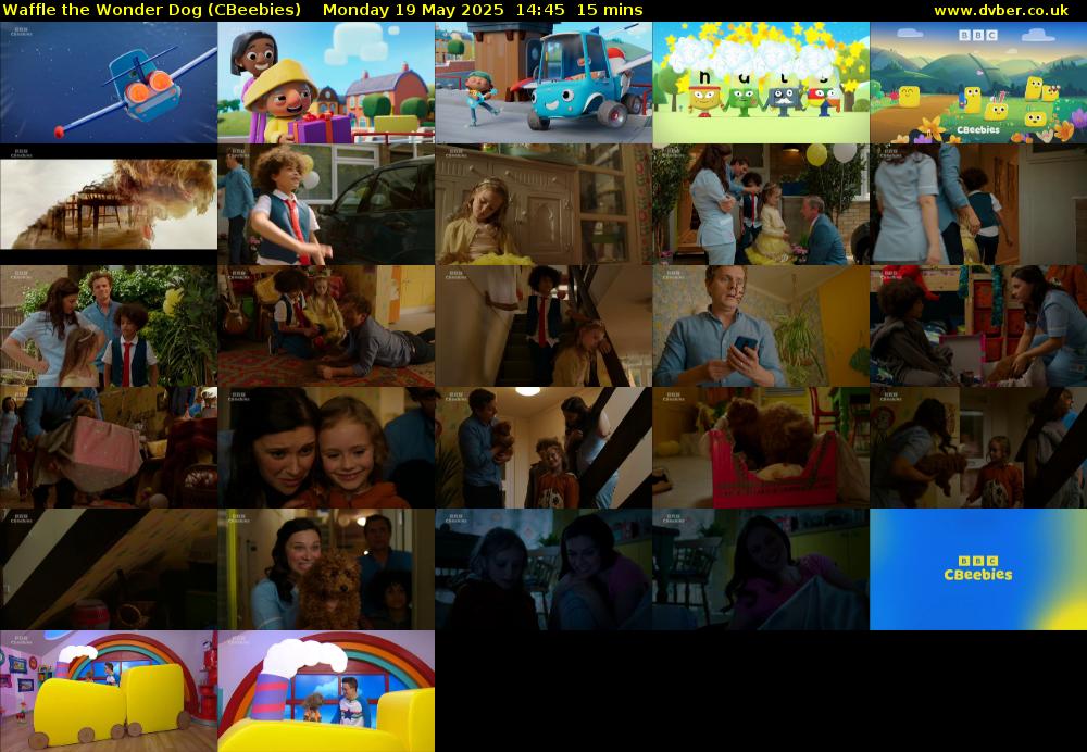 Waffle the Wonder Dog (CBeebies) Monday 19 May 2025 14:45 - 15:00