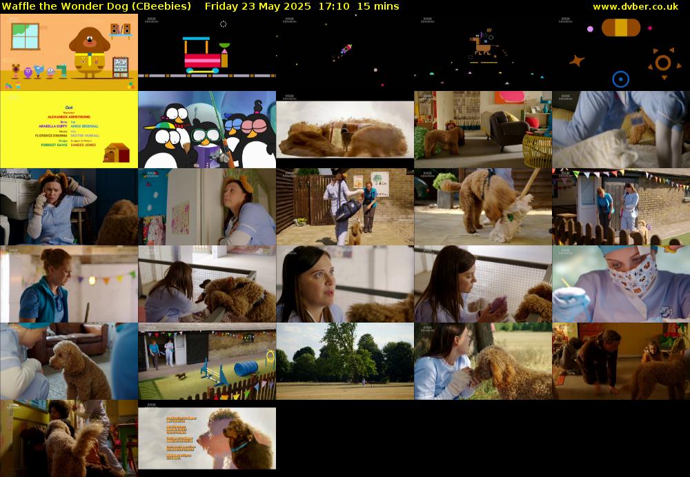 Waffle the Wonder Dog (CBeebies) Friday 23 May 2025 17:10 - 17:25