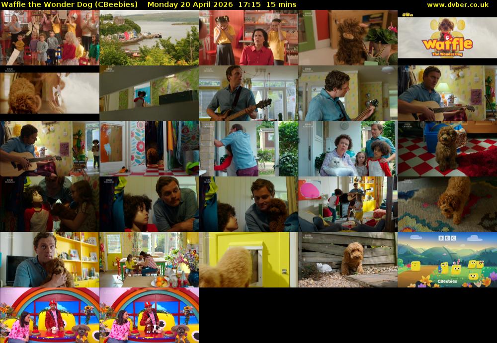 Waffle the Wonder Dog (CBeebies) Monday 20 April 2026 17:15 - 17:30