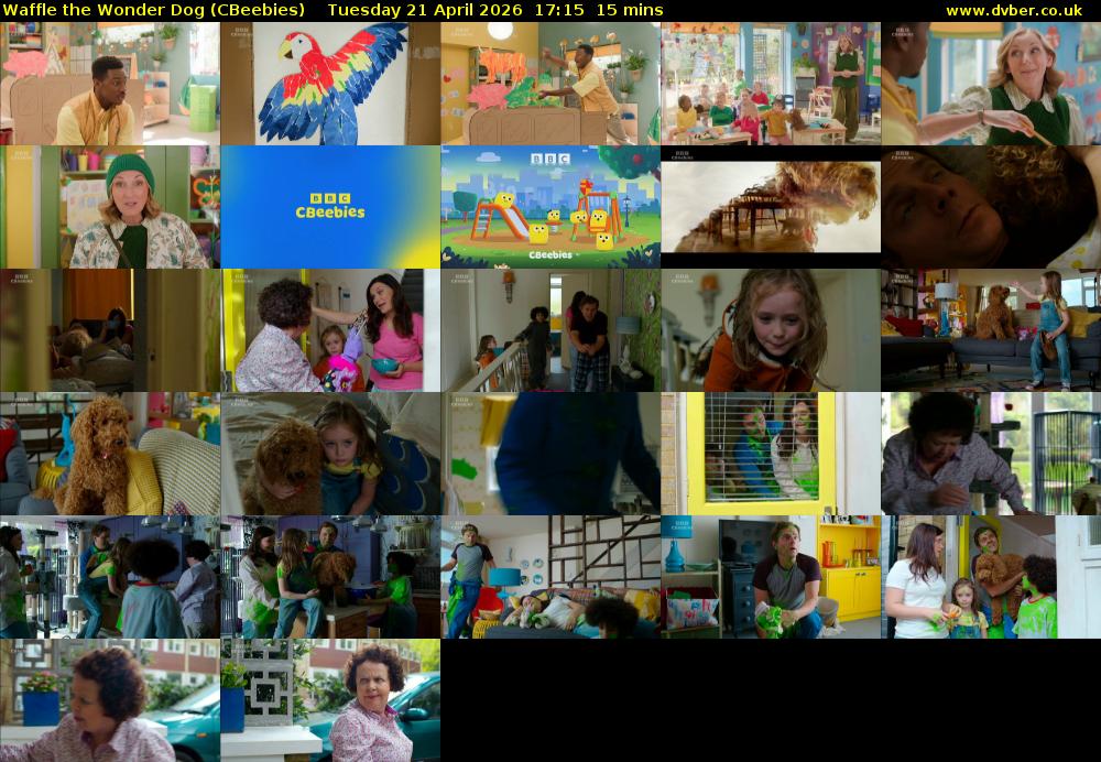 Waffle the Wonder Dog (CBeebies) Tuesday 21 April 2026 17:15 - 17:30