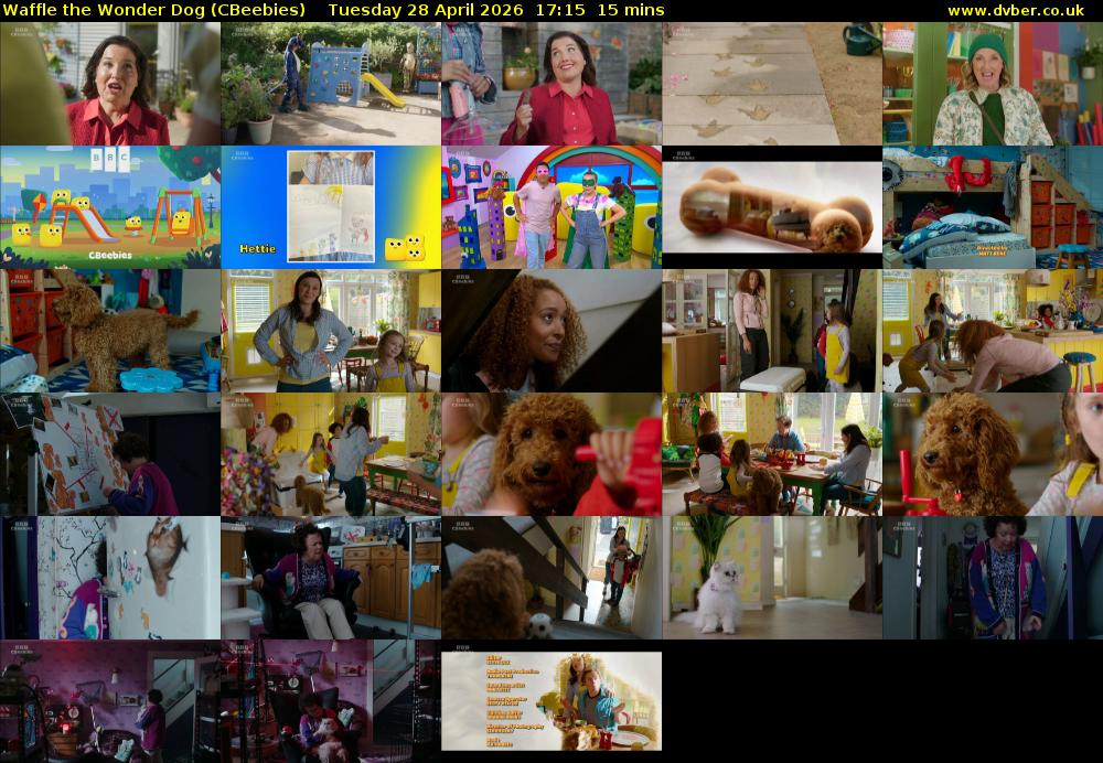 Waffle the Wonder Dog (CBeebies) Tuesday 28 April 2026 17:15 - 17:30