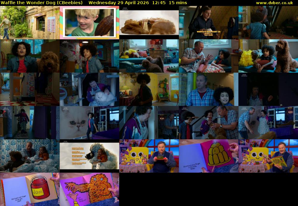 Waffle the Wonder Dog (CBeebies) Wednesday 29 April 2026 12:45 - 13:00