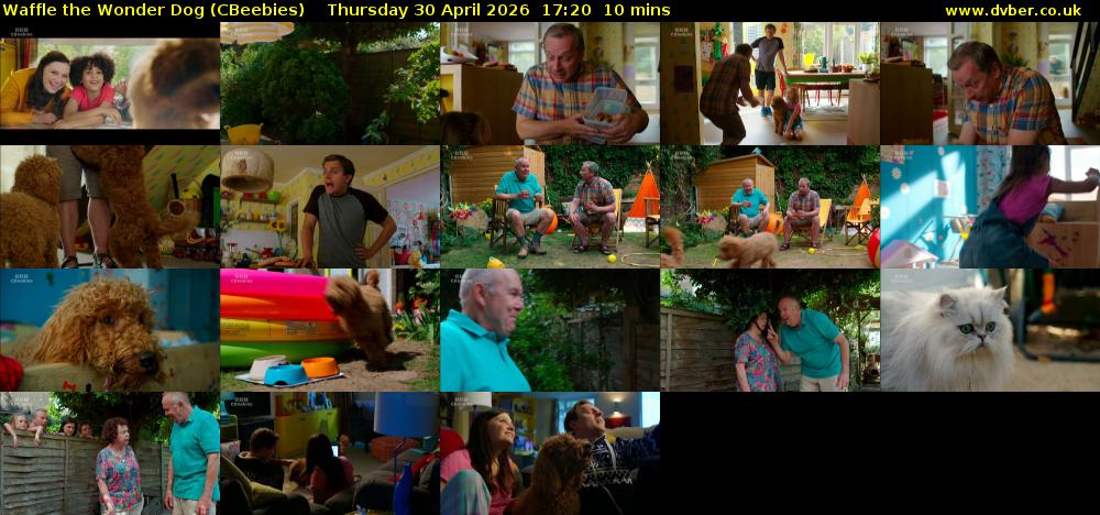 Waffle the Wonder Dog (CBeebies) Thursday 30 April 2026 17:20 - 17:30