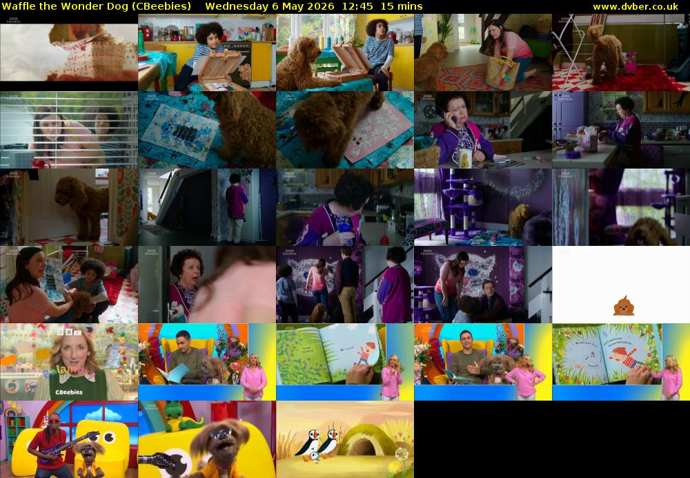 Waffle the Wonder Dog (CBeebies) Wednesday 6 May 2026 12:45 - 13:00