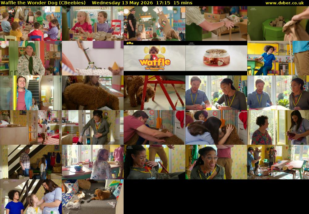Waffle the Wonder Dog (CBeebies) Wednesday 13 May 2026 17:15 - 17:30