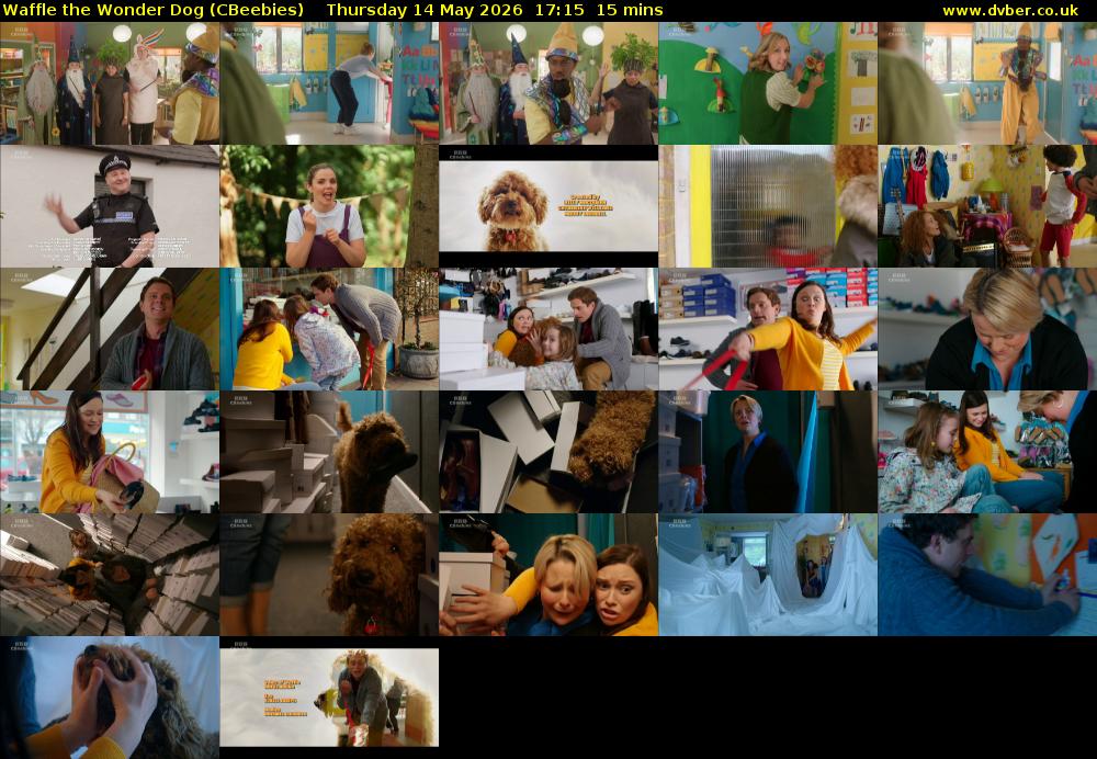 Waffle the Wonder Dog (CBeebies) Thursday 14 May 2026 17:15 - 17:30