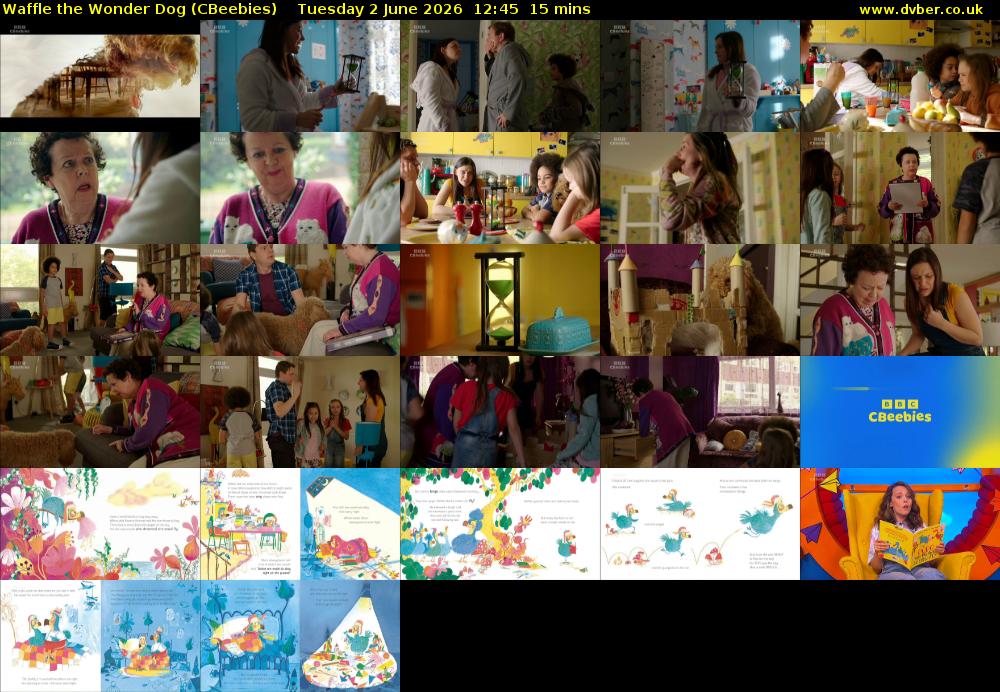 Waffle the Wonder Dog (CBeebies) Tuesday 2 June 2026 12:45 - 13:00