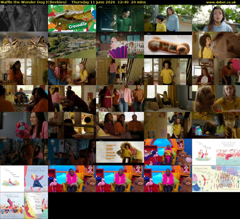Waffle the Wonder Dog (CBeebies) Thursday 11 June 2026 12:40 - 13:00