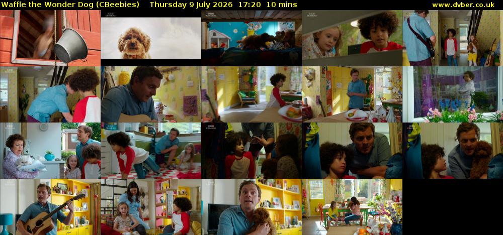 Waffle the Wonder Dog (CBeebies) Thursday 9 July 2026 17:20 - 17:30
