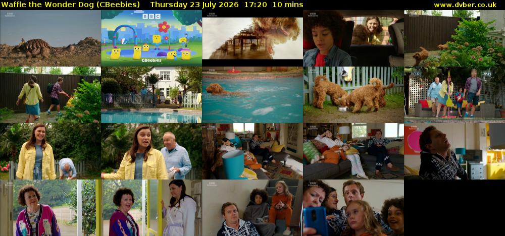 Waffle the Wonder Dog (CBeebies) Thursday 23 July 2026 17:20 - 17:30