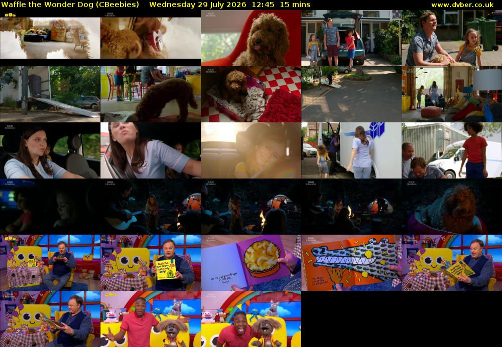 Waffle the Wonder Dog (CBeebies) Wednesday 29 July 2026 12:45 - 13:00