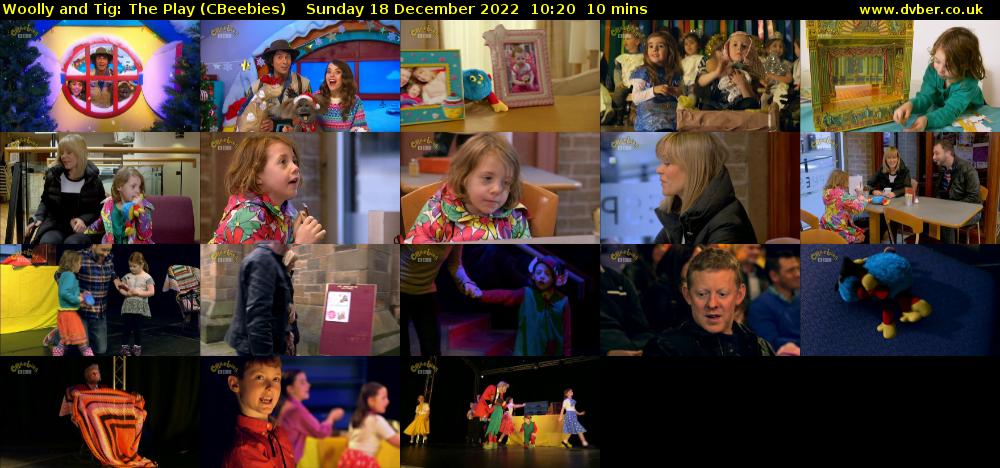 Woolly and Tig: The Play (CBeebies) Sunday 18 December 2022 10:20 - 10:30