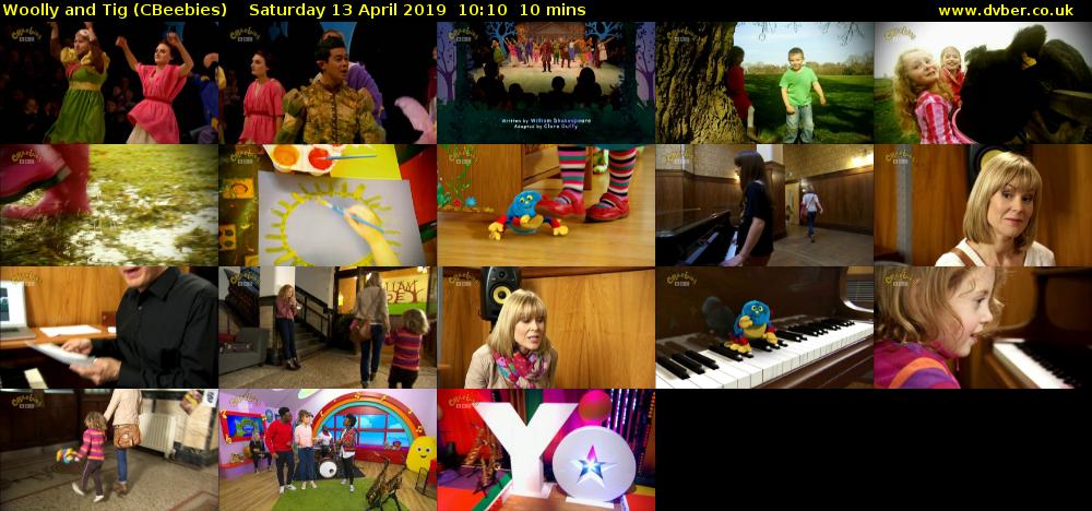 Woolly and Tig (CBeebies) Saturday 13 April 2019 10:10 - 10:20