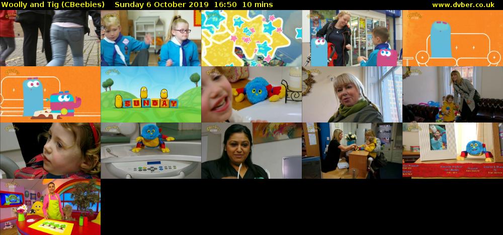 Woolly and Tig (CBeebies) Sunday 6 October 2019 16:50 - 17:00