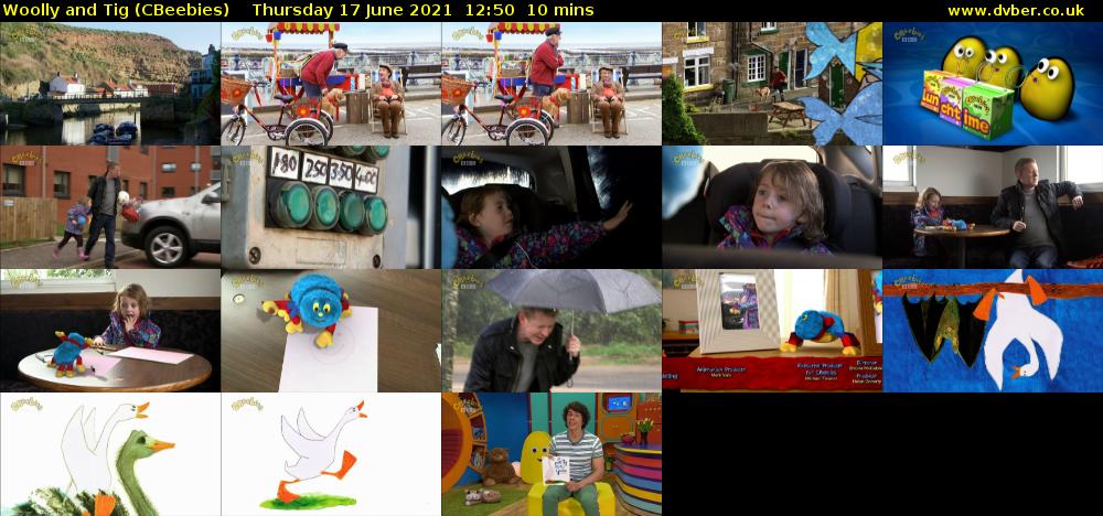 Woolly and Tig (CBeebies) Thursday 17 June 2021 12:50 - 13:00
