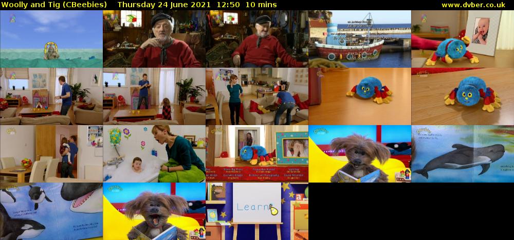 Woolly and Tig (CBeebies) Thursday 24 June 2021 12:50 - 13:00