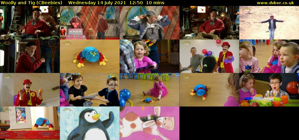 Woolly and Tig (CBeebies) Wednesday 14 July 2021 12:50 - 13:00