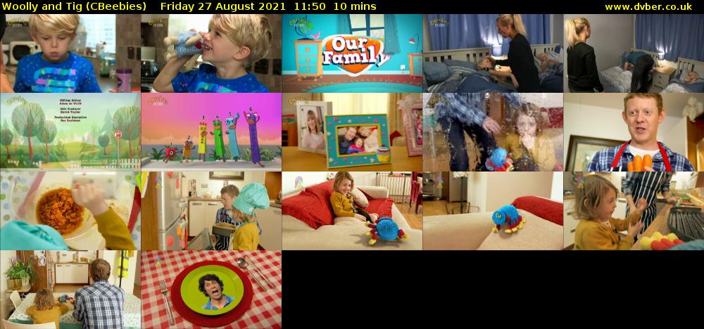 Woolly and Tig (CBeebies) Friday 27 August 2021 11:50 - 12:00