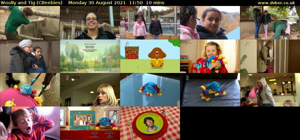 Woolly and Tig (CBeebies) Monday 30 August 2021 11:50 - 12:00