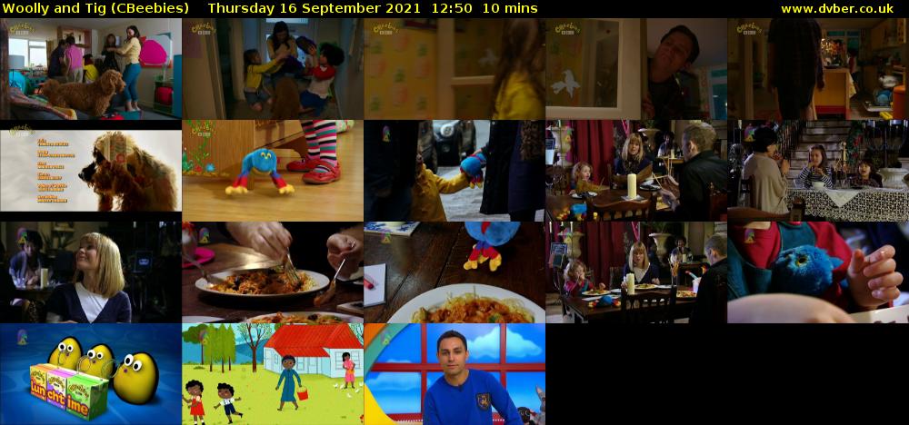 Woolly and Tig (CBeebies) Thursday 16 September 2021 12:50 - 13:00
