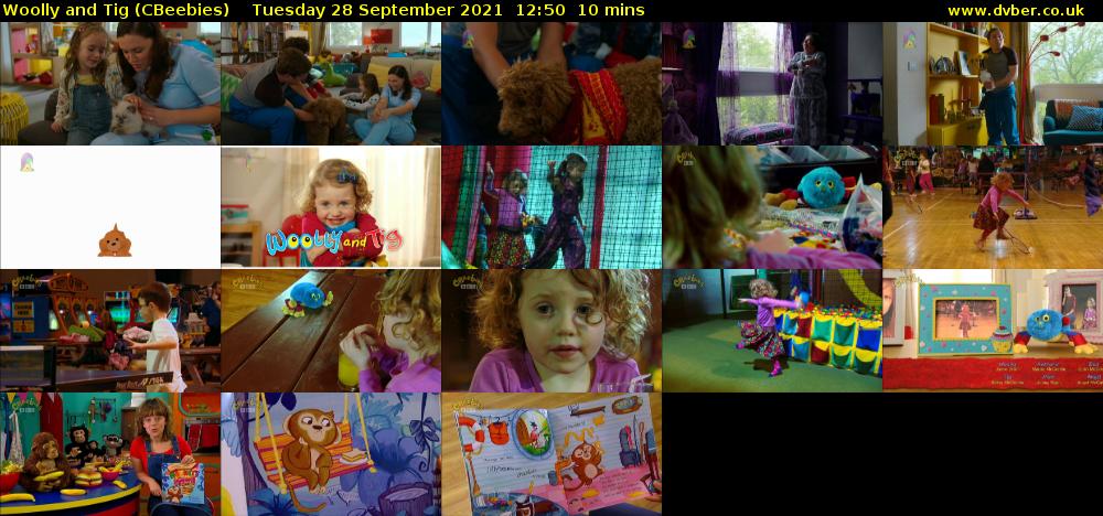 Woolly and Tig (CBeebies) Tuesday 28 September 2021 12:50 - 13:00