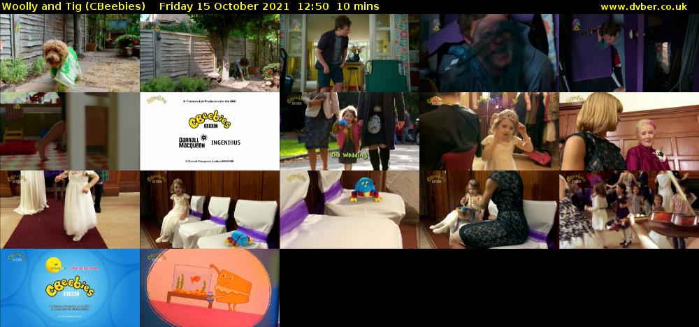 Woolly and Tig (CBeebies) Friday 15 October 2021 12:50 - 13:00